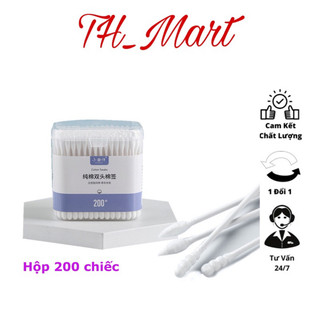 Tăm bông - hộp tăm bông 200 chiếc