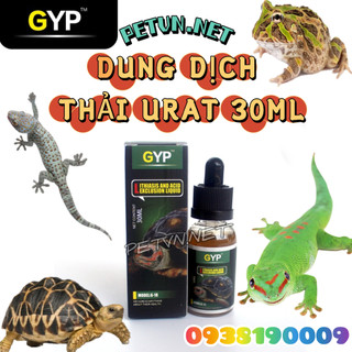 DUNG DỊCH THẢI URAT CHO BÒ SÁT, RÙA SULCATA, SAO ẤN ĐỘ, IGUANA, RỒNG NAM MỸ, THẰN LẰN, RẮN HÃNG GYP. Ship cấp tốc Giá rẽ