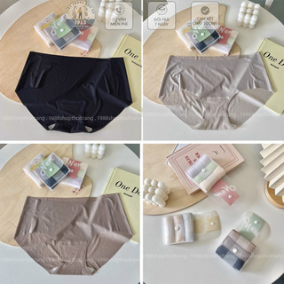 Quần lót ví su thạch - set 3 quần màu ngẫu nhiên chất su lụa kháng khuẩn tàng hình al03-9898
