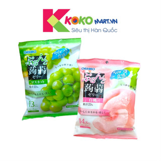 Thạch vị đào và nho orihiro japan 120g
