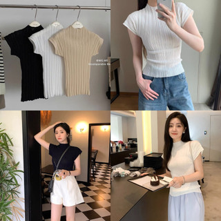 Áo len montoghi sọc gân cổ trụ chuẩn hãng WG.WE hàng QC
