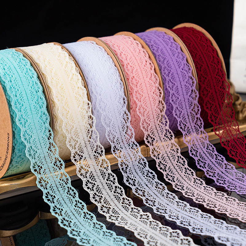 1m Ruy băng ren lưới bản rộng 2.8cm