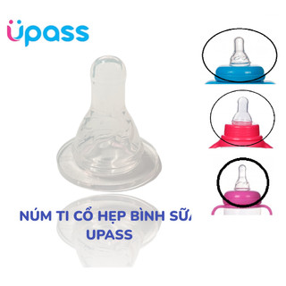 Núm ti cổ hẹp Upass/Disney thay thế cho bình sữa size S/M/L