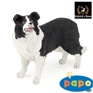 Mô hình động vật , đồ chơi con vật Papo chính hãng Chó Border Collie 54008 - Schleich House