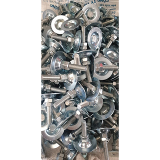Chân tăng chỉnh thép phi 60, M12x60mm