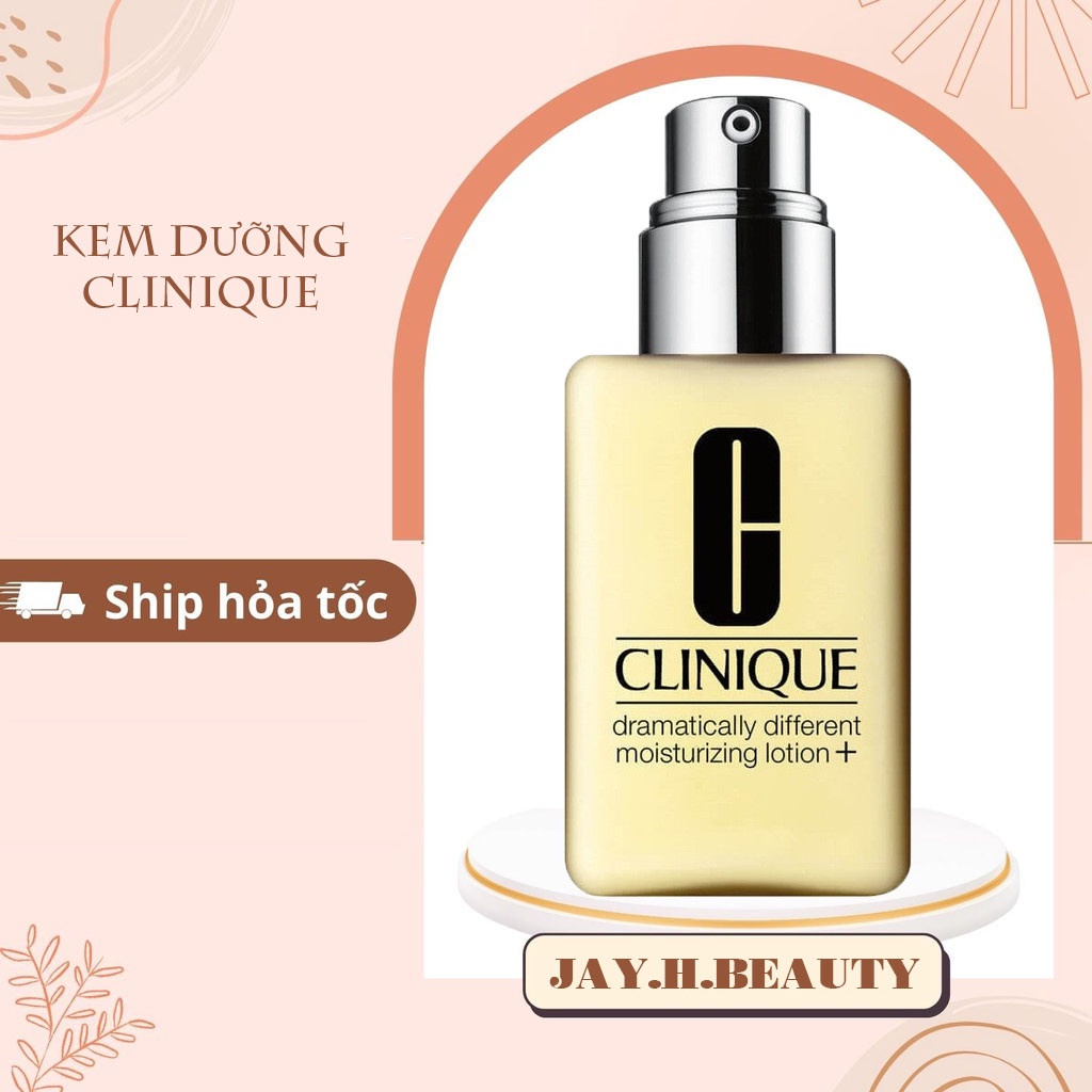 Kem và Gel dưỡng ẩm Clinique Dramatically Different Moisturizing Gel Lotion + Jelly 125ml