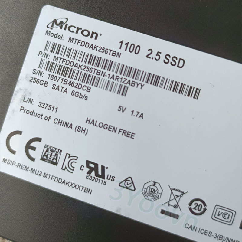 Ổ cứng Micron 1100 2.5 SSD 240Gb Hàng tháo máy chủ