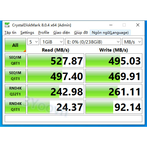 Ổ cứng Micron 1100 2.5 SSD 240Gb Hàng tháo máy chủ
