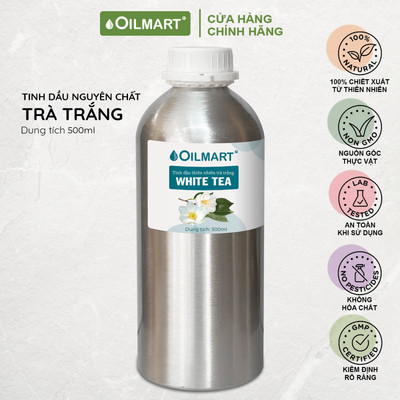Tinh Dầu Xông Phòng Dung Tích Lớn Oilmart Essential Oils Xông Phòng, Đuổi Muỗi, Thư Giãn, Thoải Mái, Dễ Ngủ 500ml