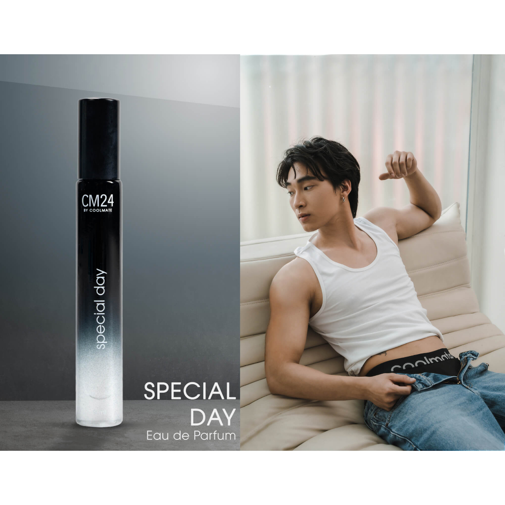 Nước hoa nam CM24 SPECIAL DAY Eau de Parfum - 9ml