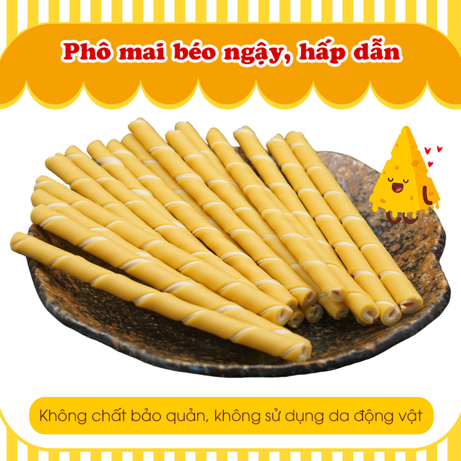 Que gặm Doggy man - Snack làm sạch răng cho chó Doggyman 120g