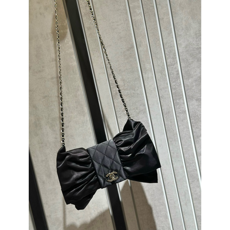 CHÀN NEO CLUTCH EVENING CHẤT VẢI LỤA SANTI SIZE 19CM FULLBOX VIP