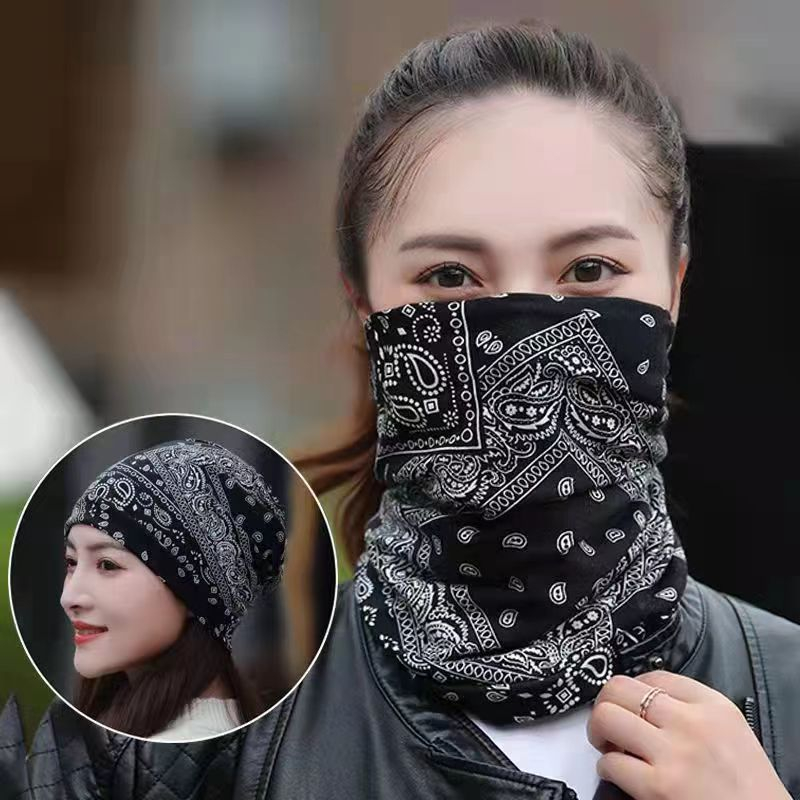 Khăn ống đa năng, Khăn che mặt, băng đô turban giữ ấm, che nắng Unisex KT 55*56cm - Mã KO003
