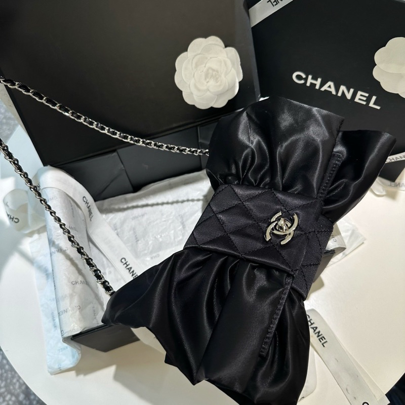 CHÀN NEO CLUTCH EVENING CHẤT VẢI LỤA SANTI SIZE 19CM FULLBOX VIP