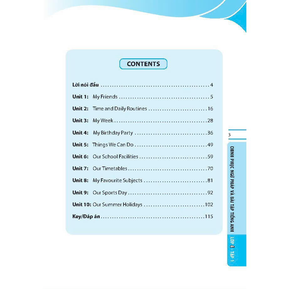 Sách - GLOBAL SUCCESS - Chinh phục ngữ pháp và bài tập tiếng anh lớp 4 tập 1