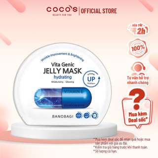 Mặt nạ cấp ẩm Banobagi Vita Genic Hydrating Jelly Mask Vitamin E 30ml [BANOBAGI XANH BIỂN]