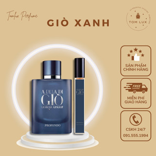 (MẪU THỬ) Nước Hoa Nam G.A Gio Xanh EDP TomLux 10ml