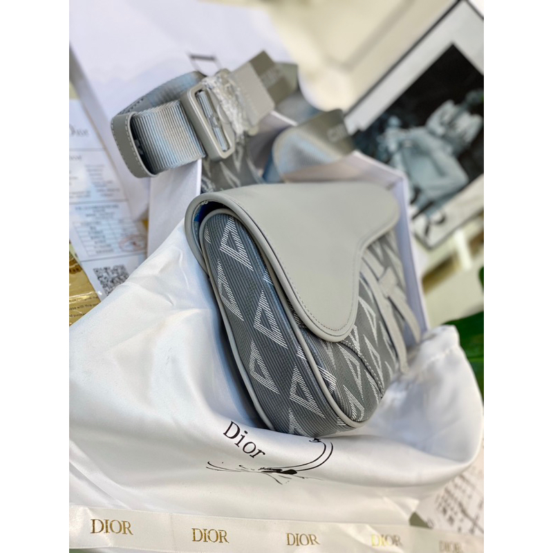 Túi Đeo Chéo Nam Di O Saddle Yên Ngựa CD Super Full Box Nam Châm