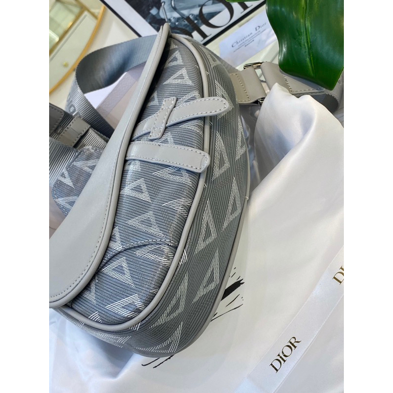 Túi Đeo Chéo Nam Di O Saddle Yên Ngựa CD Super Full Box Nam Châm