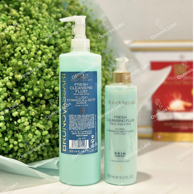 BruonVassari Skin Comfort – Fresh Cleansing Fluid Sữa rửa mặt dịu nhẹ cho da nhạy cảm