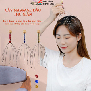 ( deal ) Cây Massage Đầu Giảm Stress Phê Đến Lạ
