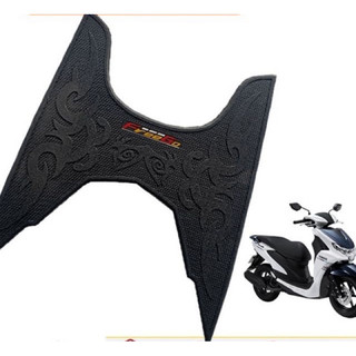 Thảm để chân lót sàn cao su freego yamaha inox lắp chung các đời