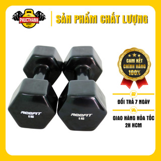 Bộ 2 tạ tay cao su 6kg Reefit (PHUCTHANHSPORT)
