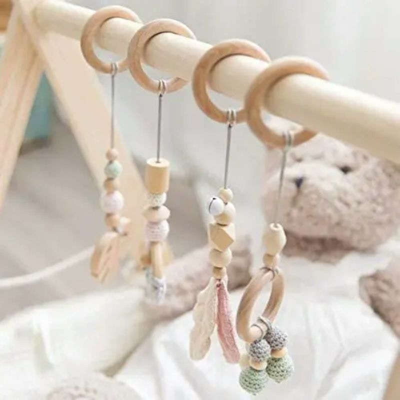 Vòng gỗ thủ công size từ 2_7cm