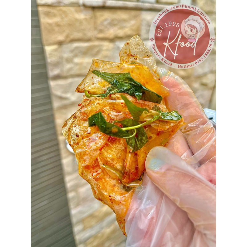 BỊCH BÁNH TRÁNG PHƠI SƯƠNG MUỐI CHAY KFOOD