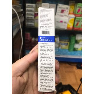 Sodmex plus cream kem bôi da 15 g