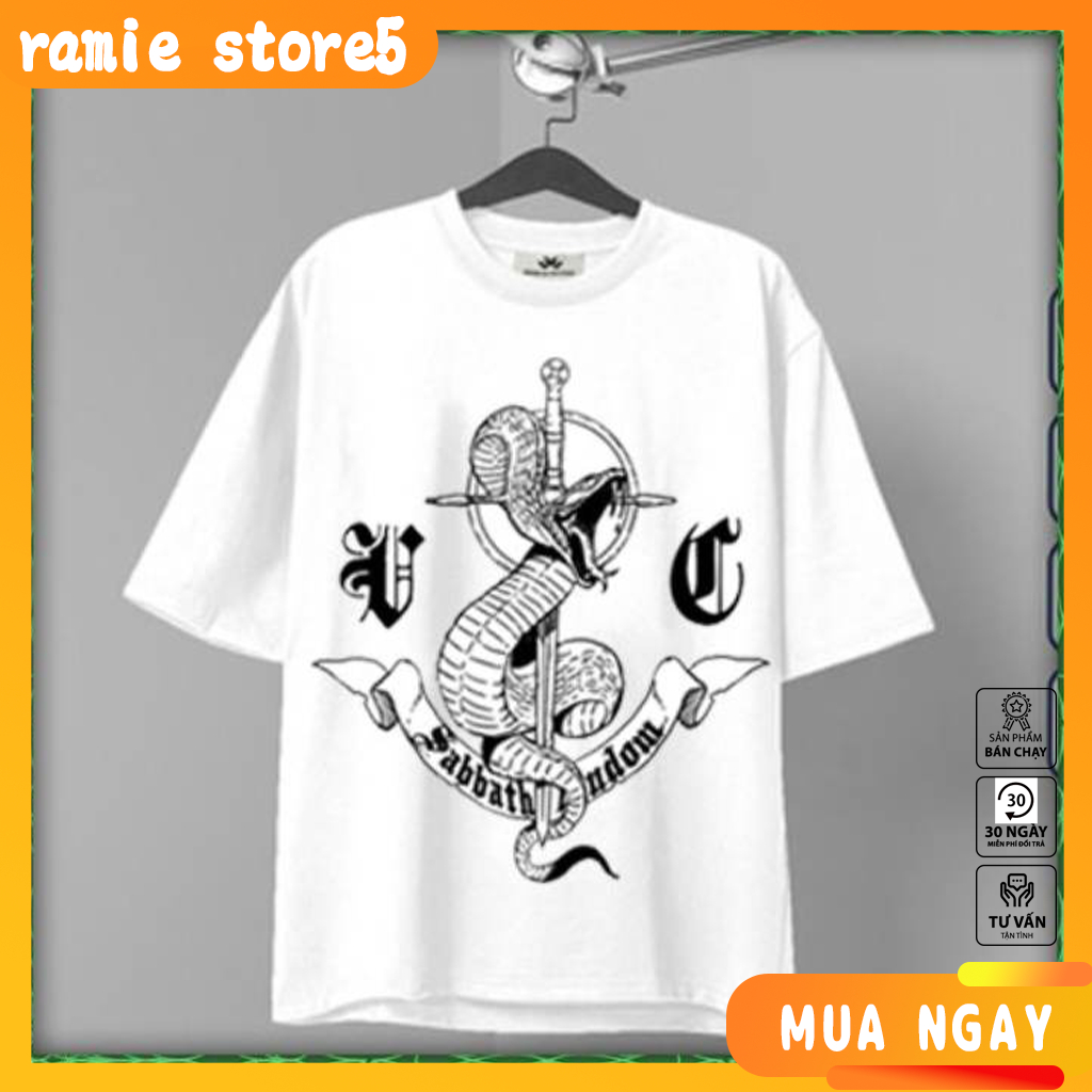 Áo thun sabbath windbreaker phong cách trẻ trung năng động