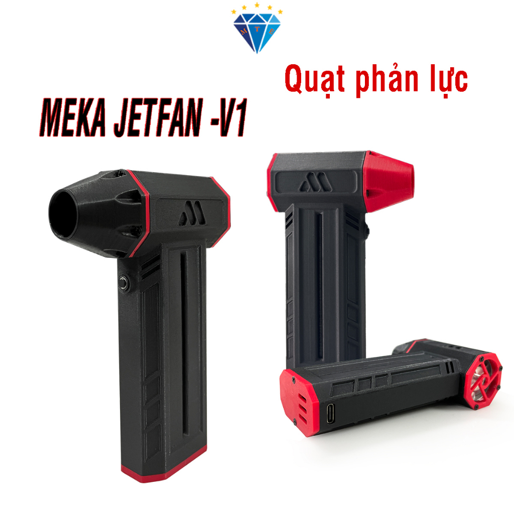 Quạt Phản Lực Meka JetFan V1 - Máy thổi cầm tay mini công suất cao