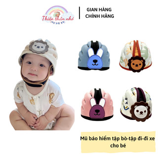 Mũ nón bảo hiểm tập bò, tập đi cho bé 5-36 tháng - bảo vệ đầu an toàn