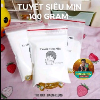 10g Tuyết siêu mịn làm slime hoặc làm slime mây siêu tơi/snow làm slime,tuyết nhân tạo11% GIAM