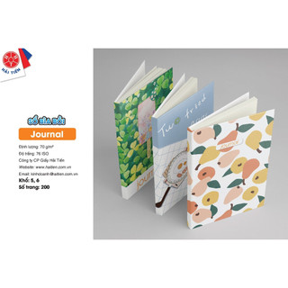 HẢI TIẾN Sổ bìa cứng Journal - Hải Tiến