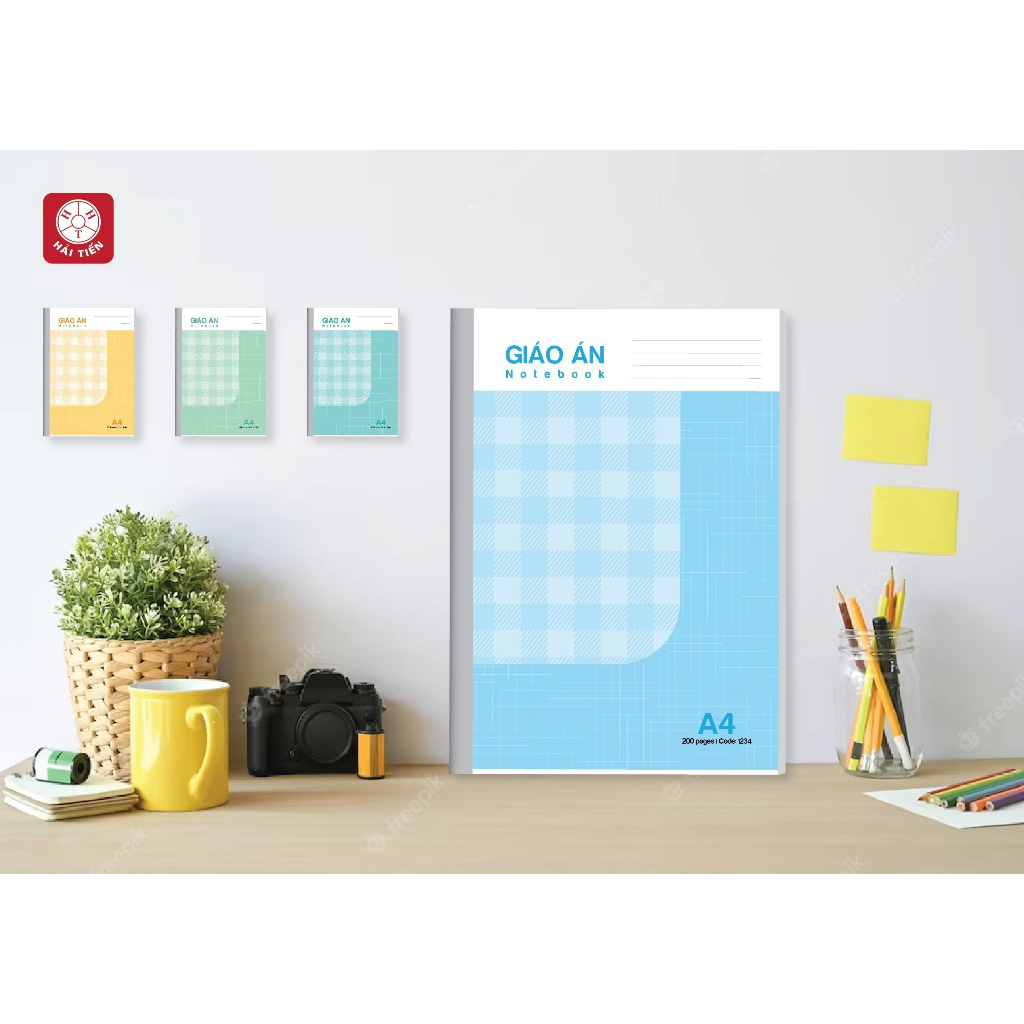 HẢI TIẾN Sổ Giáo Án 4 ly A4 200 trang