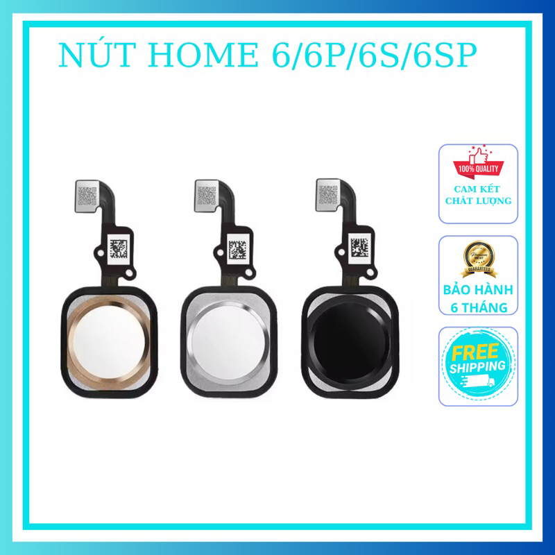 Nút home, phím home dành cho ip 5s/ 6/ 6 Plus/ 6s/ 6s Plus/7/7plus/8/8plus hàng mới cho độ nhạy cao