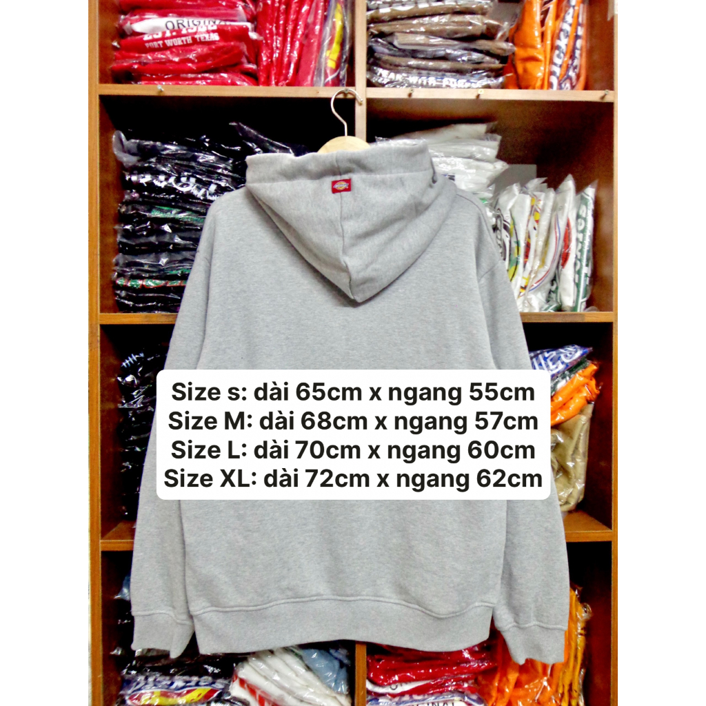 Hoodie DK chính hãng - áo khoác nỉ