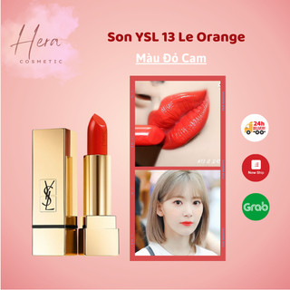 Son ysl 13 le orange màu đỏ cam