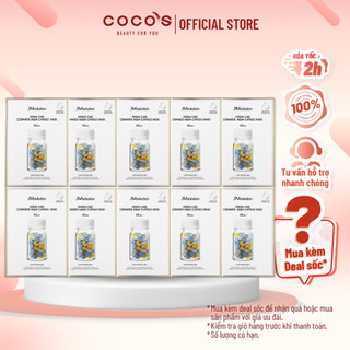 Combo 10 Mặt Nạ Cấp Nước Phục Hồi Da Hư Tổn Jm solution Derma Care Ceramide Mask (30mlx10) - Aqua Capsule