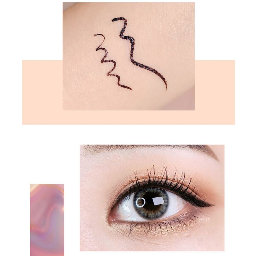 Kẻ mắt nước Wodwod đầu siêu nhỏ không lem không trôi Gold Charm eyeliner - Thế giới lông mi