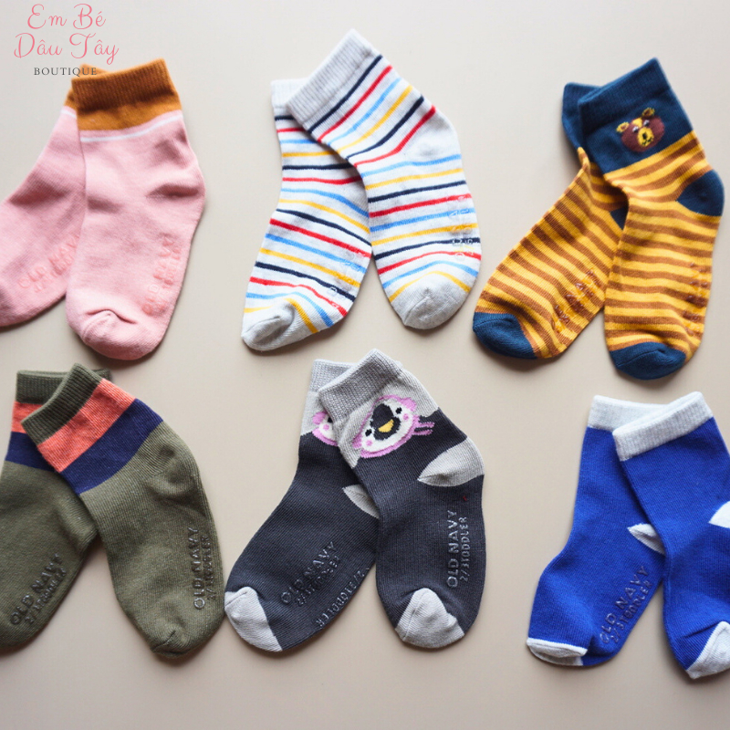 Vớ Cho Bé, Tất Trẻ Em VNXK Cho Bé 6M Đến 5 Tuổi