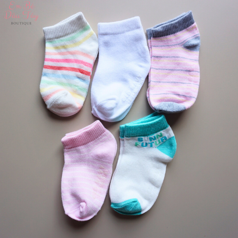 Vớ Cho Bé, Tất Trẻ Em VNXK Cho Bé 6M Đến 5 Tuổi