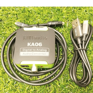 Bộ chuyển đổi tín hiệu quang Optical sang AV RCA R L audio KA6