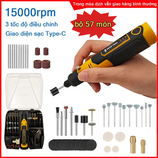 Máy mài khuôn,Máy mài cầm tay,mài đánh bóng mini,máy mài chai,Máy mài khuôn thẳng,Bộ khoan mài khắc bộ 57 món