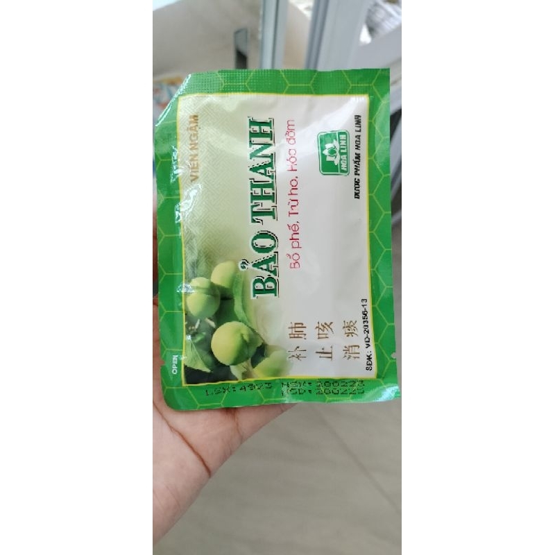 Bảo thanh- kẹo ngậm