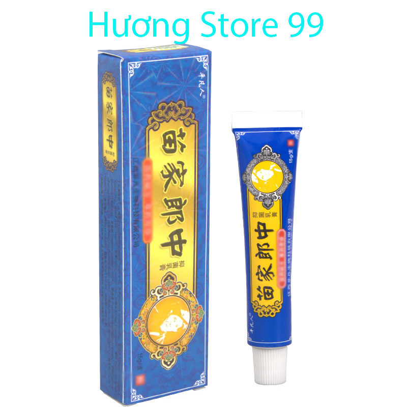 [kem xanh] Kem bôi nấm ngứa, vảy nến tổ đỉa, hắc lào, viêm da cơ địa hàng nội địa Trung chính hãng Tuýp nhôm 15gr-huongs