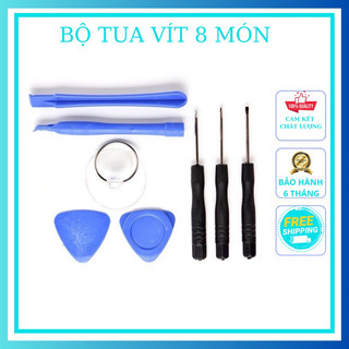 Bộ Tô Vít Mở Điện Thoại Gồm Đầy Đủ 8 Món Đơn Giản Gọn Nhẹ Tiện Ích