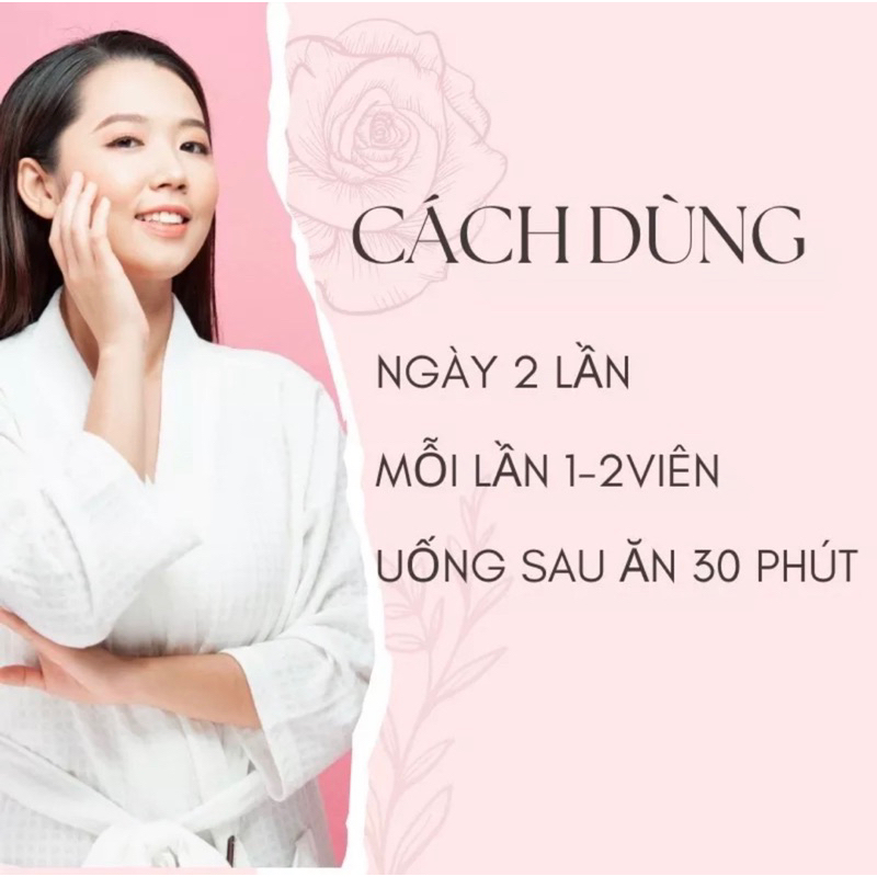 VIÊN UỐNG TRẮNG DA GLUTATHIONE 18000 mg ,Viên Uống Trắng Da Cấp Tốc Giảm Nám Mờ Thâm Nhăn Căng Bóng Tăng Sinh Lý _Nữ