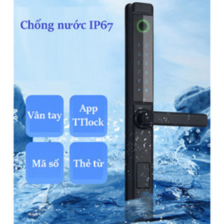 Khóa vân tay chống nước cho cửa nhôm NG9 App TTlock